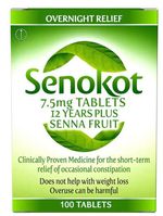 Senokot Senna Fruit Overnight Relief - 100 Tablets