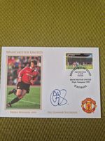 1999 Manchester United Triple Ole Gunnar Solskjaer signed FDC from BENIN footbal