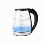 2L Electric Glass Kettle 1800W FAST BOIL Auto Shut Blue LED NO PLASTIC BPA FREE