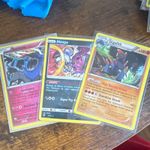 Nintendo Pokemon TCG 3-Card Lot English Regular Xerneas Hoopa
