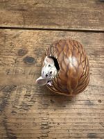 Vintage 1950 Napcoware Mouse Japan Ceramic Figurine Kitsch Acorn