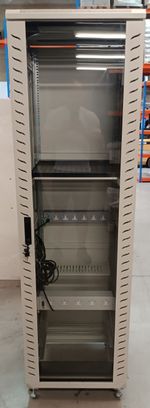 Server Rack Cabinet with Glass Door – Exterior Dimensions 2080H x 600W x 600D mm