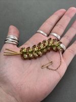 Vintage Donald Simpson Brooch Jewel Crest Signed