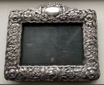 Antique Goldsmiths & Silversmiths Sterling Silver Photograph Frame 1904