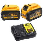 18V/54V 9A For Dewalt Convertible Li-ion Battery And Charger XR FLEXVOLT DCB547