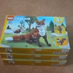 LEGO Creator 31154 Forest Animals: Red Fox 3 in 1 Set Boxed 667pcs 9+ 2024