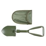 MAX Mini Folding Spade Shovel 3 Part OD Green Army Style