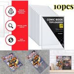10PCS Comic Book Toploader Current Protection Case Comic Holder PVC Rigid 5mm