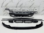 Gloss Black Body Kit For BMW 5 Series G30 M Sport 2017-2020 Splitter