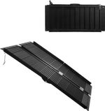 3FT/5FT/6 ft Aluminum Wheelchair Ramp Non-Slip Ramp 800 lb Capacity Folding