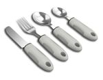 Disabled Cutlery Set Elderly Grip Easy Eating Fork Spoon Disability Aid Comfort