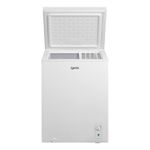 Freestanding Chest Freezer 143 Litre Capacity, White, Igenix IGCF0150W