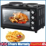 36L Mini Oven Grill Tabletop Counter Top Multi Fuction Cooker with Hobb 3200W