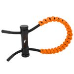 (orange)Archery Wrist Sling Bow Wrist Strap Braided Compound Bow Cord Rope HG