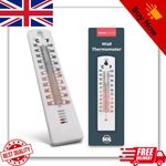 4 WALL THERMOMETER Indoor Outdoor Home Room Office Garden Greenhouse Temperature