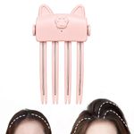 Heated Root Volumizer Clip,Portable Type-C Rechargeable Styling Clip for Women