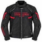 Furygan Titan Motorcycle D30 Textile Jacket Black/Red Size - XL 46-48 RRP £270