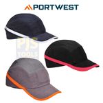 Portwest PW69 coolcap vented bump caps safety hard hat black, navy or grey