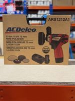 ACDelco ARS1212 Lithium-Ion 10.8V 75mm Detailing Rotary Mini Polisher & Accessor