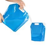 5L/10L Collapsible Water Container Water Storage Jug Bag for Outdoor Camping Hik