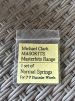 Micheal Clark MASOKITS Masterbits Range 1 set of normal springs