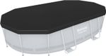 Bestway Oval Pool Cover 4.27m x 2.50m Black Above Ground Swimming Pool Cover