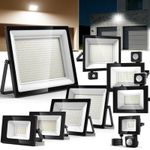 LED Floodlight Spot Security Flood Lights Light Outdoor Garden Lamp 10W-500W UK
