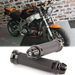 Motorcycle 7/8" Handlebar Hand Grips Gel For Honda CBR900RR CBR1000RR Fireblade
