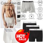 CALVIN KLEIN MENS BOXER SHORTS - 3 PACK - BRAND NEW CK- ALL SIZES Free Shipping 