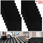 20/60PCS Carpet Tiles 5m2 Commercial Retail Office Home Shop Premium Flooring UK