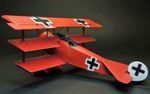 1:34 Scale Red Baron Fokker DR1 WWI German Fighter Triplane Aircraft Model Kit