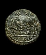 Constantine I The Great - URBS ROMA - Nummus - She-Wolf Twins - (Trier Mint)