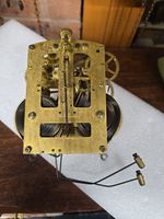 Antique Clock Mechanism By Ansonia In Working Condition With Hands,pendulum 