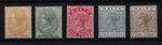 Malta QV mint MH collection x 5V (odd fault) WS46062