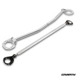 FRONT REAR UPPER SUSPENSION STRUT BRACE TIE BAR KIT FOR BMW 3 SERIES E46 325 328
