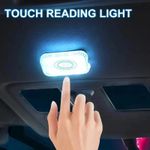 LED Touch Light Mini Wireless Car Interior Lighting Auto Roof Ceiling Reading