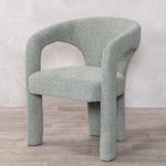 SAGE FABRIC ACCENT CHAIR GREEN CONTEMPORARY UPHOLSTERED DINING CHAIR