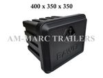 Bawer Tool Box 400x350x350mm Truck Van Trailer Storage Trailer Recovery