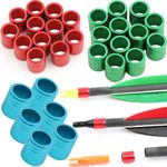 50pcs Explosion Proof Ring Protector Nock DIY Arrow Shaft ID6.2MM Archery Shoot