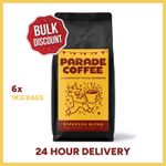 Parade Coffee Beans (6x 1KG Bags)│Bulk Buy│Wholesale │Office Coffee