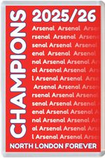 Arsenal Champions 2026 - Jumbo Fridge Magnet - Premier League FC Football