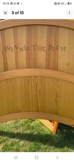 mothercare winnie-the-pooh cot/bed