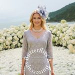 Per Una Size 14 Lace Dress & Fascinator Wedding Races Mother of the Bride Outfit