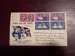 South Africa  1947 FDC Commemorate Royal Visit To South Africa KGVI 2
