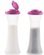 Tupperware Large Hourglass Salt & Pepper Shakers classic Set SHAKER NEW