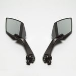 Universal Black/Carbon look 8/10mm Mirrors Pair