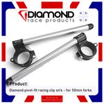 Diamond - Lightweight Clip On Handlebars - 50mm- For Yamaha YZF-R7 - 2023 Models