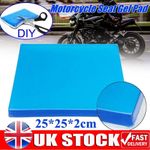 25*25*2CM Motorcycle Seat Gel Pad Shock Absorption Mats DIY Soft Cooling Cushion