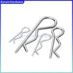 R CLIPS STAINLESS STEEL 304 A2 RETAINING PINS 1MM - 6MM SPLIT PINS CLEVIS PINS
