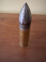 Rare Antique French 37mm Trench Art Inert Paperweight 2/ 1916